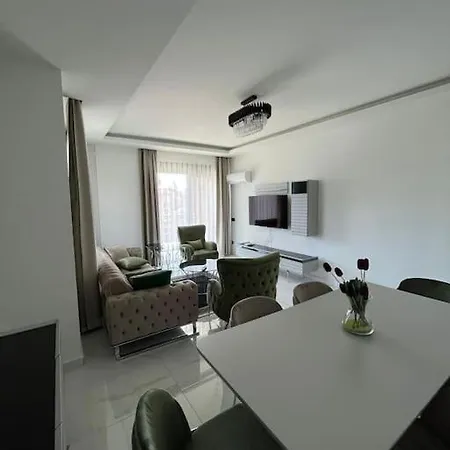 Апартаменты 3-1 Duplex 500 Meters To Cleopatra Алания